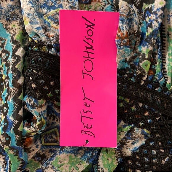 NWT Betsey Johnson Neo Boho Dress - Picture 6 of 6